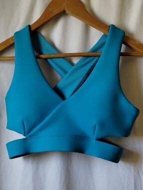 Cleo Harper Teal Stretch Active Top